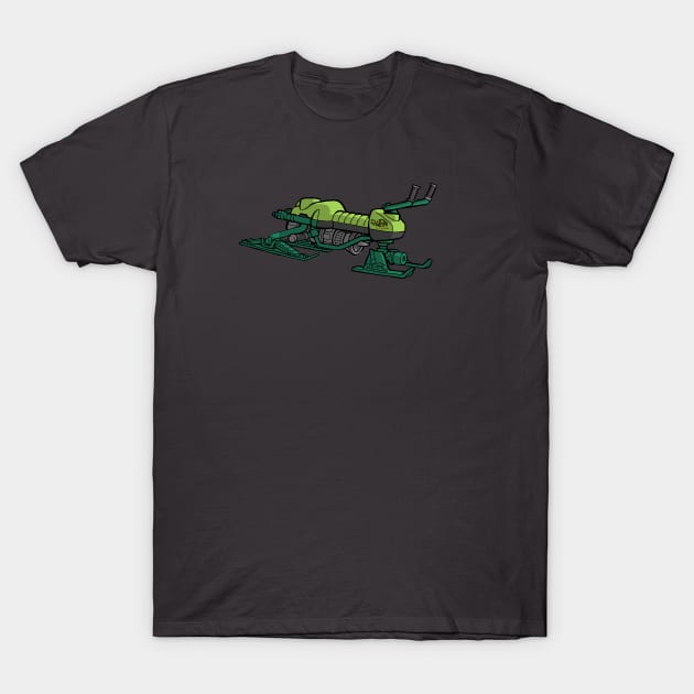 Zartan Swamp Skier T-Shirt by JoelCarroll